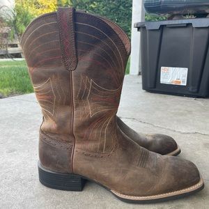 Ariat cowboy work boots